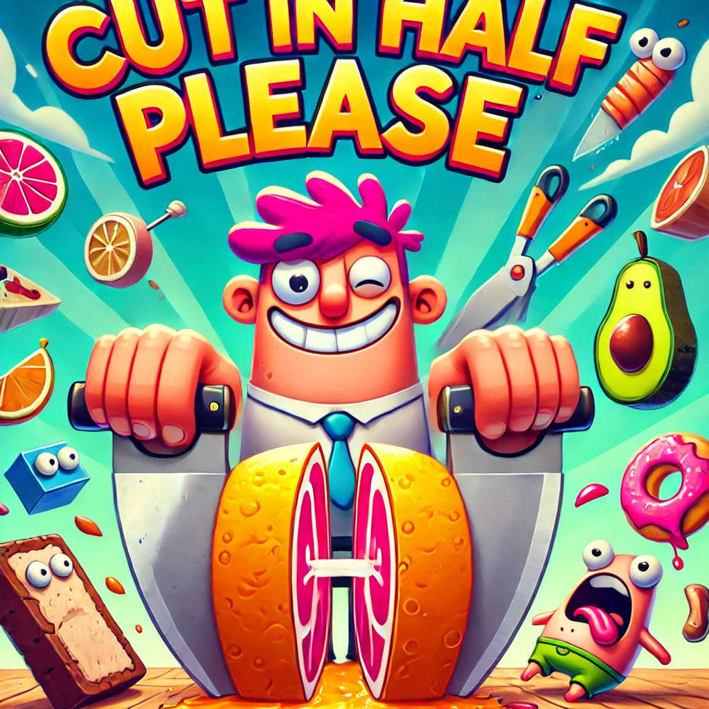 Cut in Half Please